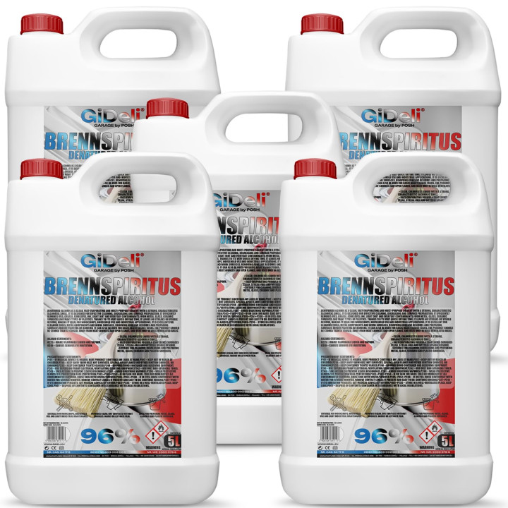 Brennspiritus Farblos 25L - Reiniger Entfetter | GiDeli