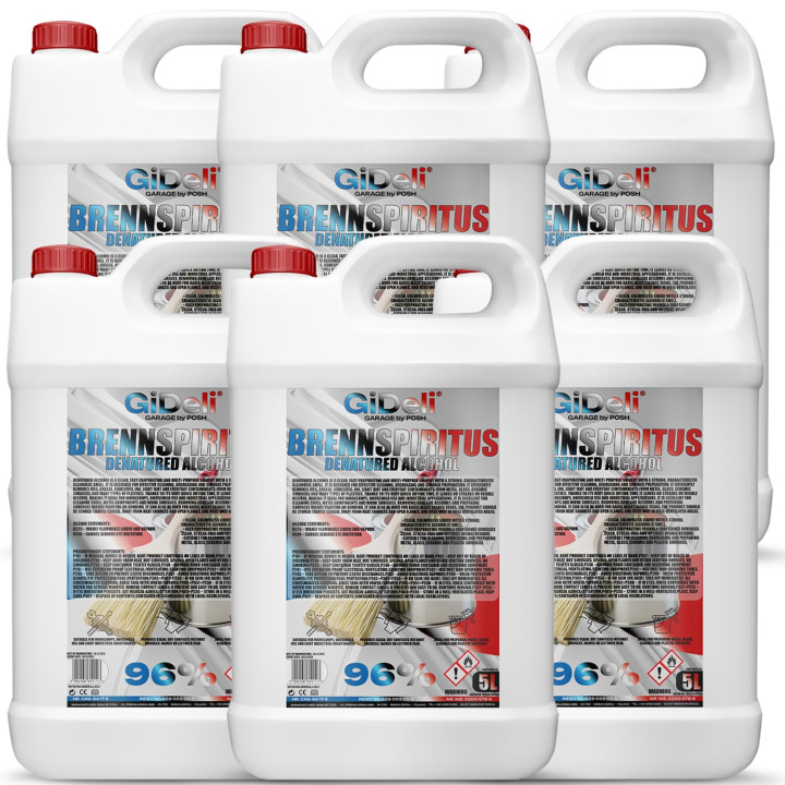 Brennspiritus Farblos 30L - Reiniger Entfetter | GiDeli