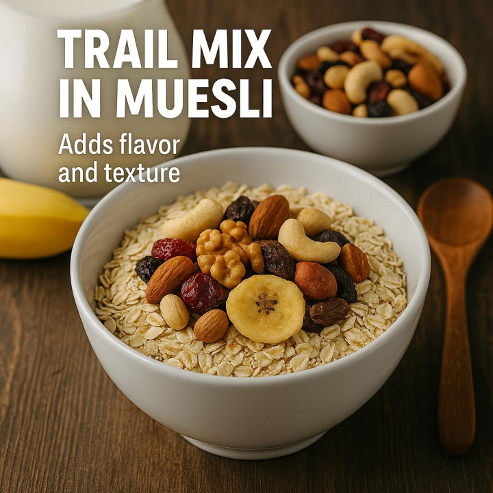 Studentenfutter 500g - Nuss-Frucht-Mix ungesalzen | GiDeli