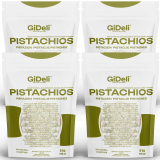 Pistazien 20kg - Geröstet Gesalzen mit Schale Vegan | GiDeli