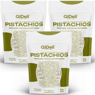 Pistazien 15kg - Geröstet Gesalzen mit Schale Vegan | GiDeli
