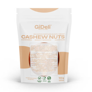 Cashewkerne 1kg - Ganze Kerne Ungesalzen | GiDeli