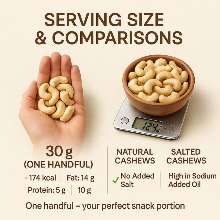 Cashewkerne 15kg - Ganze Kerne Ungesalzen | GiDeli