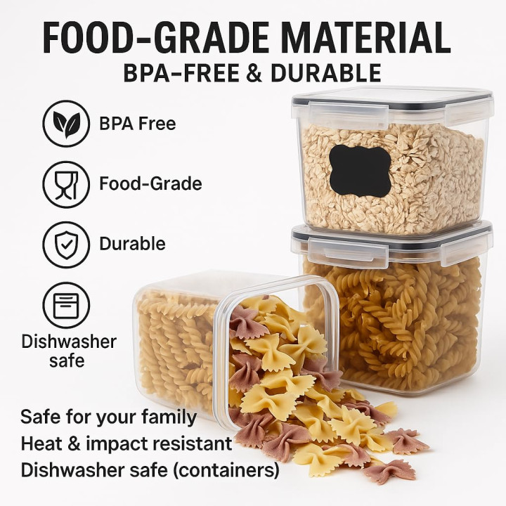 Vorratsdosen Set 24 - -teilig Luftdicht BPA-frei | GiDeli