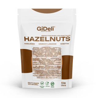 Haselnüsse 5kg - Geschält Ungesalzen Ganze | GiDeli