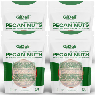 Pekannüsse 20kg - Ungesalzen Naturbelassen Ganze | GiDeli
