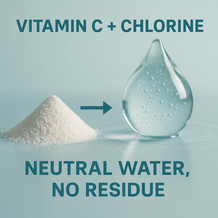 Vitamin C Pulver 1kg - Chlorneutralisation Pool Spa | GiDeli