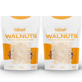 Walnüsse 2kg - Ungesalzen Naturbelassen Ohne Schale | GiDeli