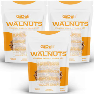 Walnüsse 3kg - Ungesalzen Naturbelassen Ohne Schale | GiDeli