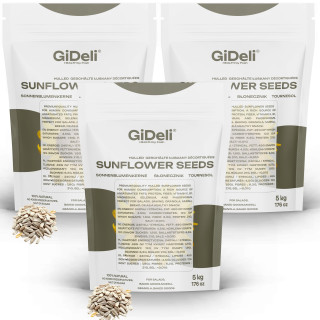 Sonnenblumenkerne 15kg - Geschält Roh Vegan Natur | GiDeli
