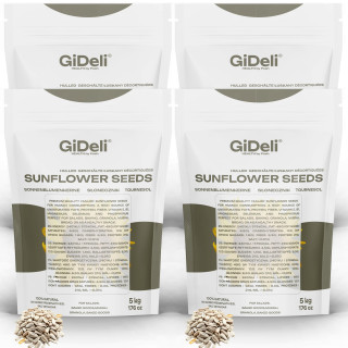 Sonnenblumenkerne 20kg - Geschält Roh Vegan Natur | GiDeli