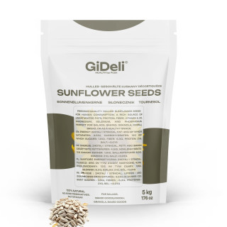 Sonnenblumenkerne 5kg - Geschält Roh Vegan Natur | GiDeli