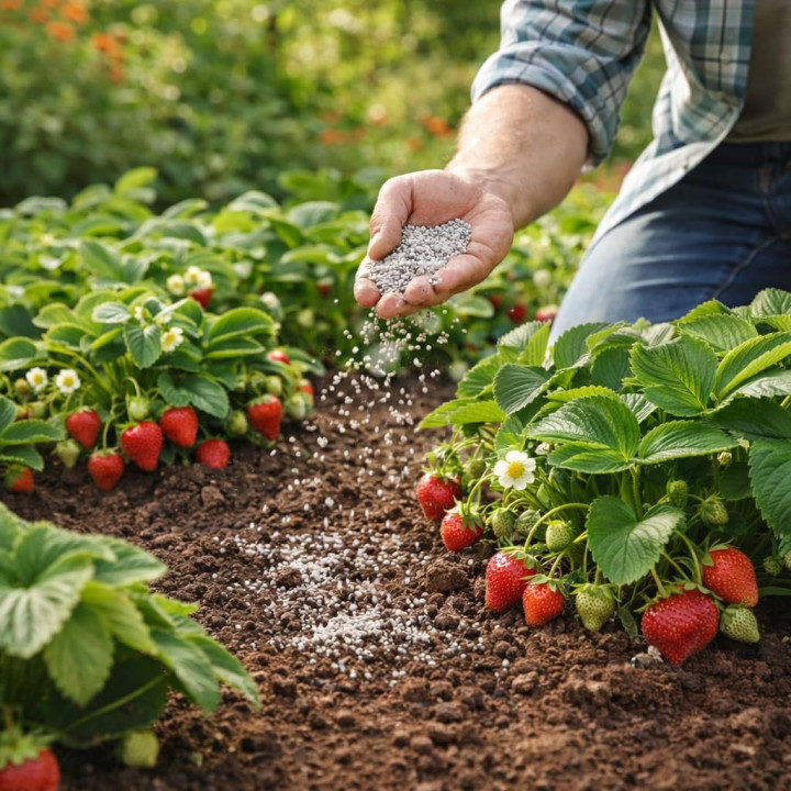 Dünger Erdbeeren Himbeer 25kg - NPK 9-9-15 | GiDeli