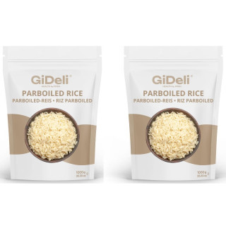 Parboiled Reis 2kg - Langkorn Locker Nährstoffreich | GiDeli