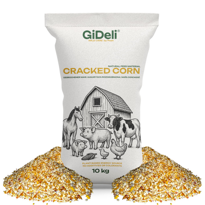 Maisbruch 10kg - Gebrochener Mais Gelb Futtermais | GiDeli