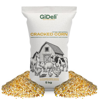 Maisbruch 5kg - Gebrochener Mais Gelb Futtermais | GiDeli