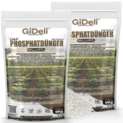 DAP 10kg Phosphatdünger Mais Getreide Granulat NPK 18-46 Wurzeln Löslich GiDeli