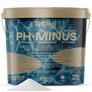 pH Minus 10kg - Granulat pH-Senker Pool Whirlpool | GiDeli