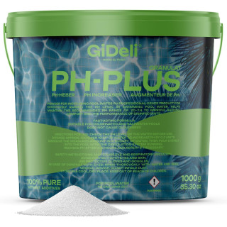 pH Plus Granulat 1kg - pH-Heber Pool Whirlpool | GiDeli