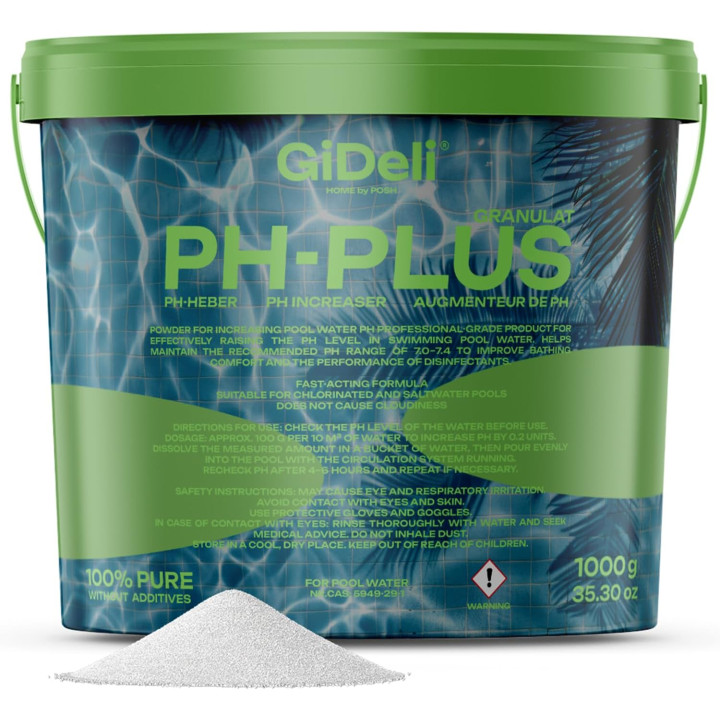 pH Plus Granulat 1kg - pH-Heber Pool Whirlpool | GiDeli