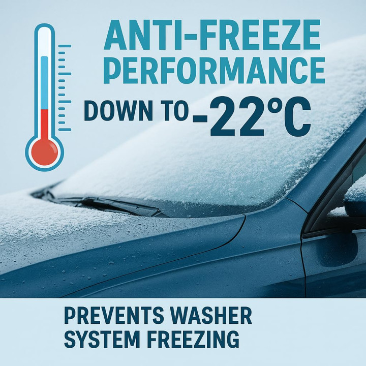 Scheibenfrostschutz -22°C 5L - Winter Wischwasser | GiDeli
