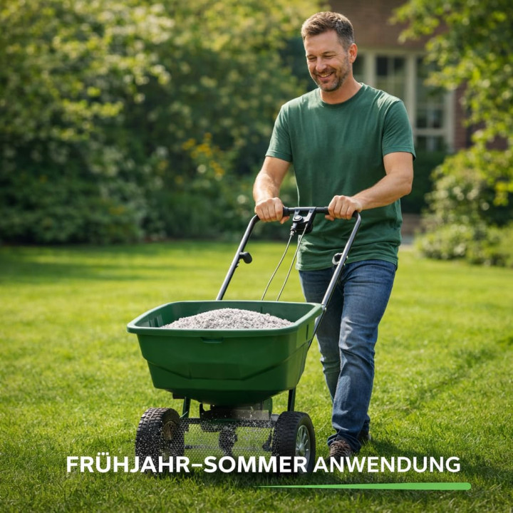 Rasendünger 5kg - 250m² Granulat Moos-Stopp | GiDeli