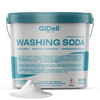 Waschsoda 5kg - Natriumcarbonat Na2CO3 Kalziniert | GiDeli