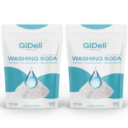 Waschsoda 10kg Natriumcarbonat Na2CO3 Kalziniert Waschmittel Waschpulver GiDeli