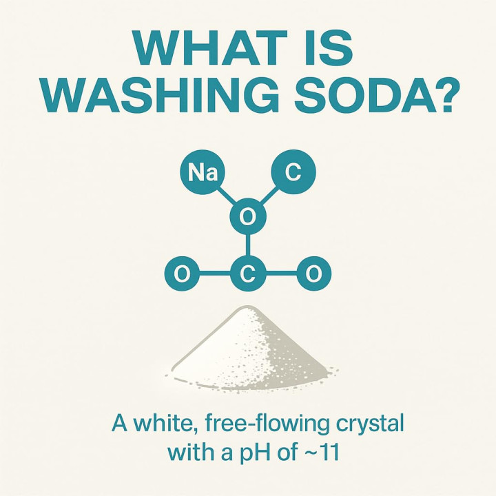 Waschsoda 5kg - Natriumcarbonat Na2CO3 Kalziniert | GiDeli