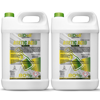 Essigsäure 80% 10L - Konzentrat Reinigung | GiDeli