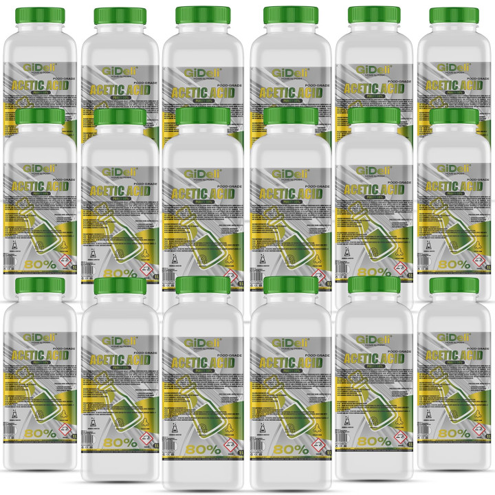 Essigsäure 80% 18L - Konzentrat Reinigung | GiDeli