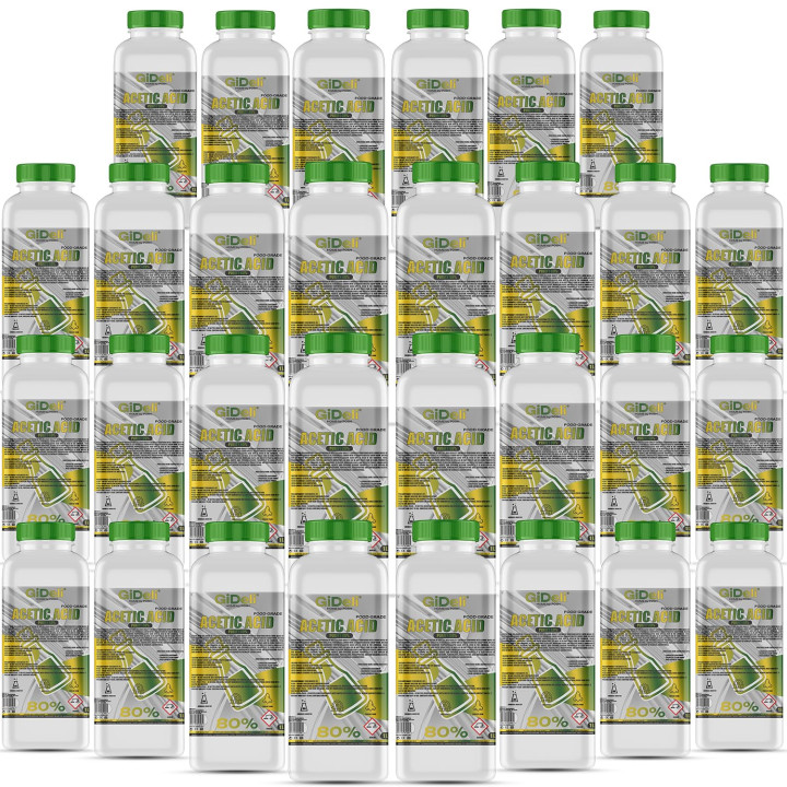 Essigsäure 80% 30L - Konzentrat Reinigung | GiDeli