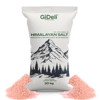 Himalayasalz 30kg - Rosa Fein Kristallsalz | GiDeli