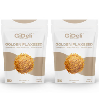 Goldene Leinsamen 10kg - Ganze Körner Vegan Natur | GiDeli