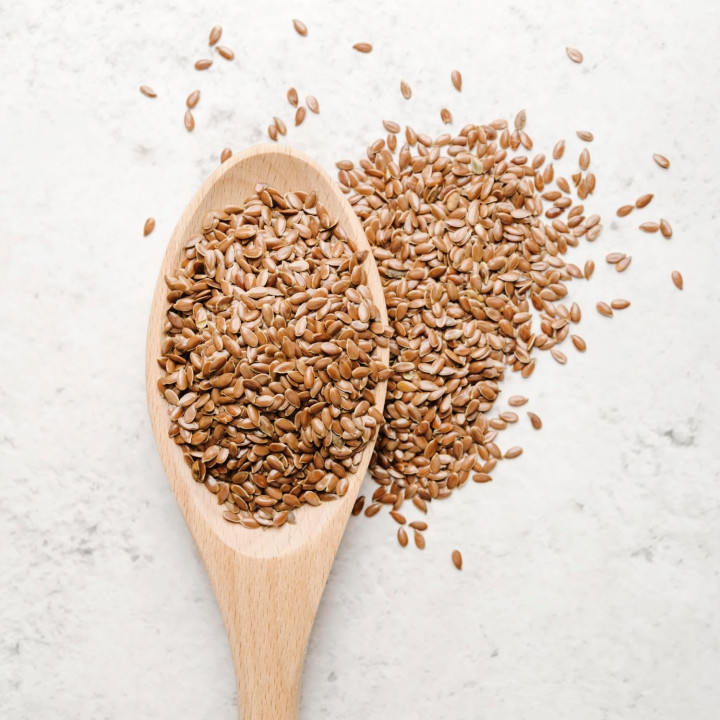 Braune Leinsamen 500g - Ganze Körner Vegan Natur | GiDeli