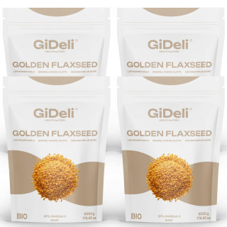 Goldene Leinsamen 20kg - Ganze Körner Vegan Natur | GiDeli