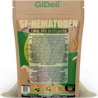 SF Nematoden 1 Mio - gegen Trauermücken Thripse | GiDeli
