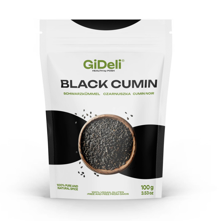 Schwarzkümmel 100g - Ganz Samen Nigella Sativa | GiDeli