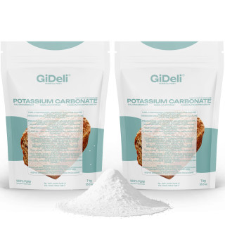 Kaliumcarbonat 2kg - Pottasche K2CO3 | GiDeli