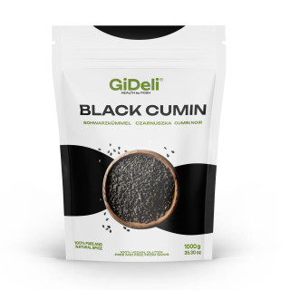Schwarzkümmel 1kg - Ganz Samen Nigella Sativa | GiDeli
