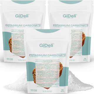 Kaliumcarbonat 3kg - Pottasche K2CO3 | GiDeli