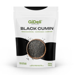 Schwarzkümmel 200g Ganz Samen Nigella Sativa Backgewürz Naturrein Vegan GiDeli