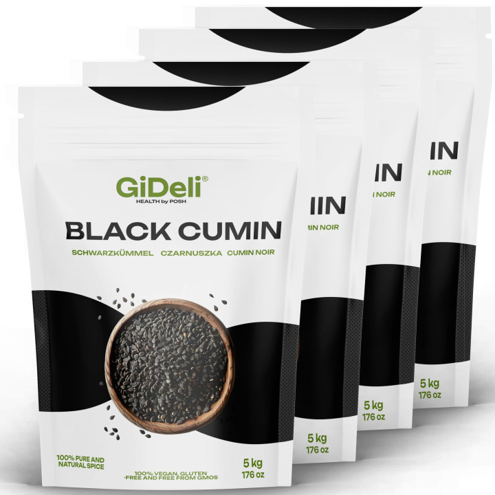 Schwarzkümmel 20kg - Ganz Samen Nigella Sativa | GiDeli