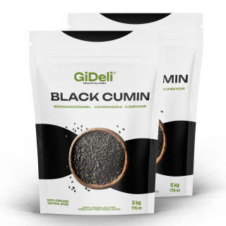 Schwarzkümmel 10kg - Ganz Samen Nigella Sativa | GiDeli