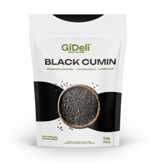 Schwarzkümmel 5kg - Ganz Samen Nigella Sativa | GiDeli