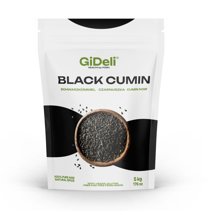 Schwarzkümmel 5kg - Ganz Samen Nigella Sativa | GiDeli