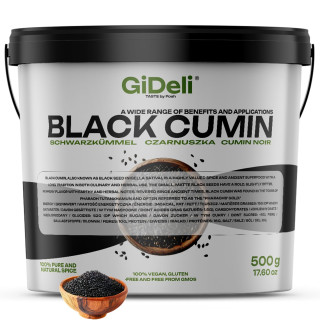 Schwarzkümmel 500g - Ganz Samen Nigella Sativa | GiDeli