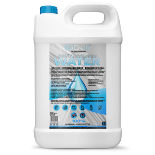 Demineralisiertes Destilliertes Wasser 5L - Rein | GiDeli