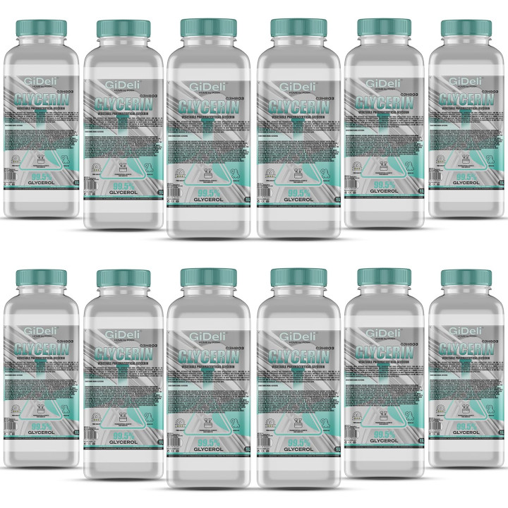 Glycerin VG 12L 99,5% - Pharmaqualität E422 | GiDeli