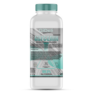 Glycerin VG 1L 99,5% - Pharmaqualität E422 Kosmetik | GiDeli